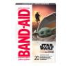 Marca BAND-AID® Venditas con imágenes de Baby Yoda de The Mandalorian, 20 unidades, dorso del paquete