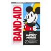 Marca BAND-AID(R) Venditas con imágenes antiguas de Mickey y Minnie Mouse, 20 unidades, frente del paquete