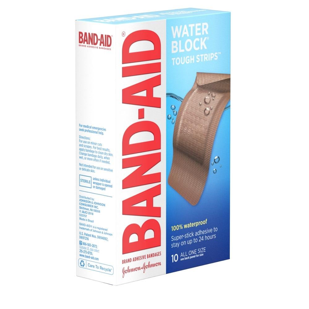 Imagen 3 de MARCA BAND-AID® VENDITAS resistentes al agua WATER BLOCK® TOUGH STRIPS™