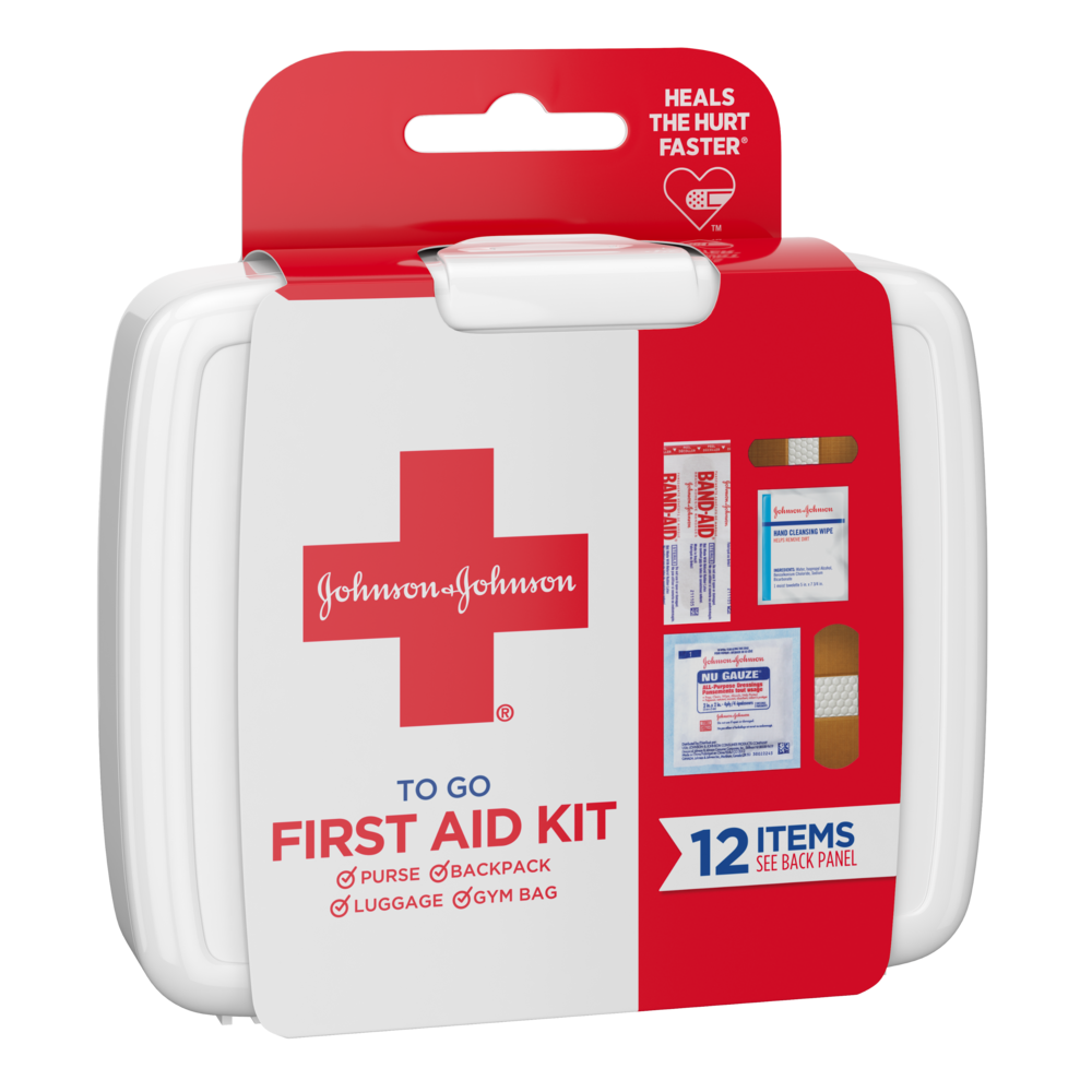 FIRST AID TO GO!® Kit de primeros auxilios pequeño, 12 artículos