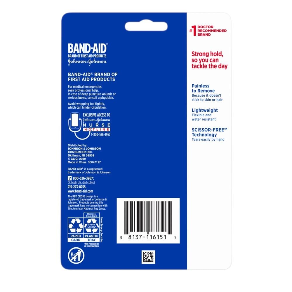 Imagen 4 de Marca BAND-AID® Productos para primeros auxilios TOUGH WRAP™